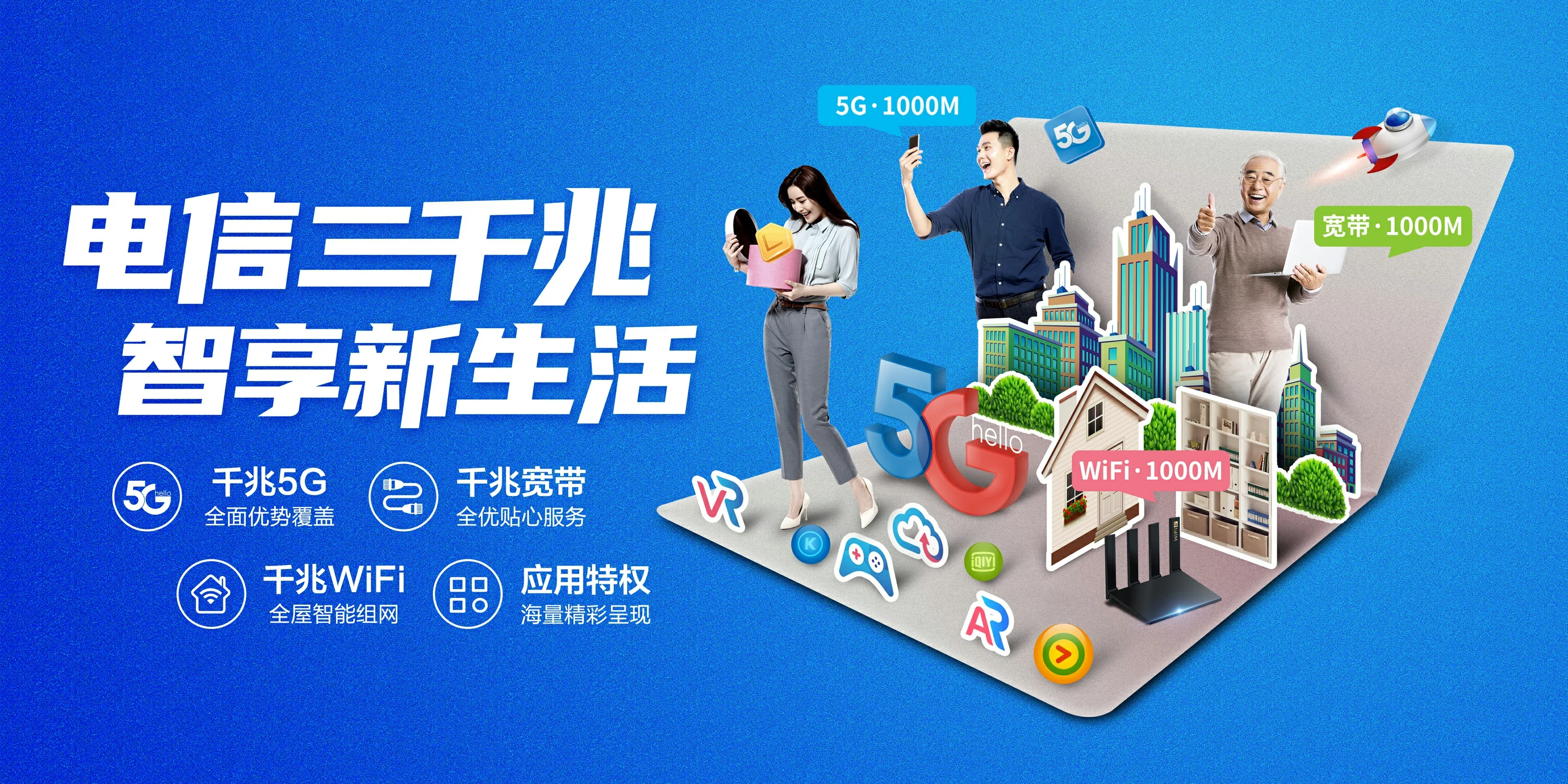 中国电信 郊区电信宽带 宽带套餐